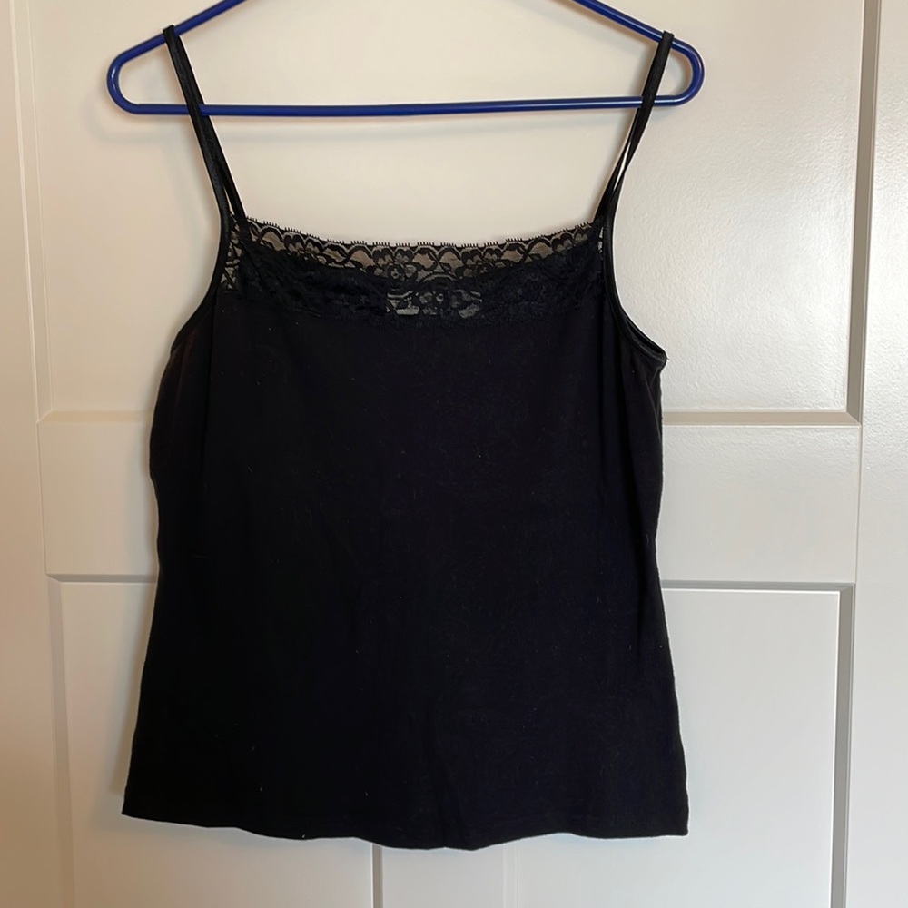 St John’s Bay Camisole with lace trim